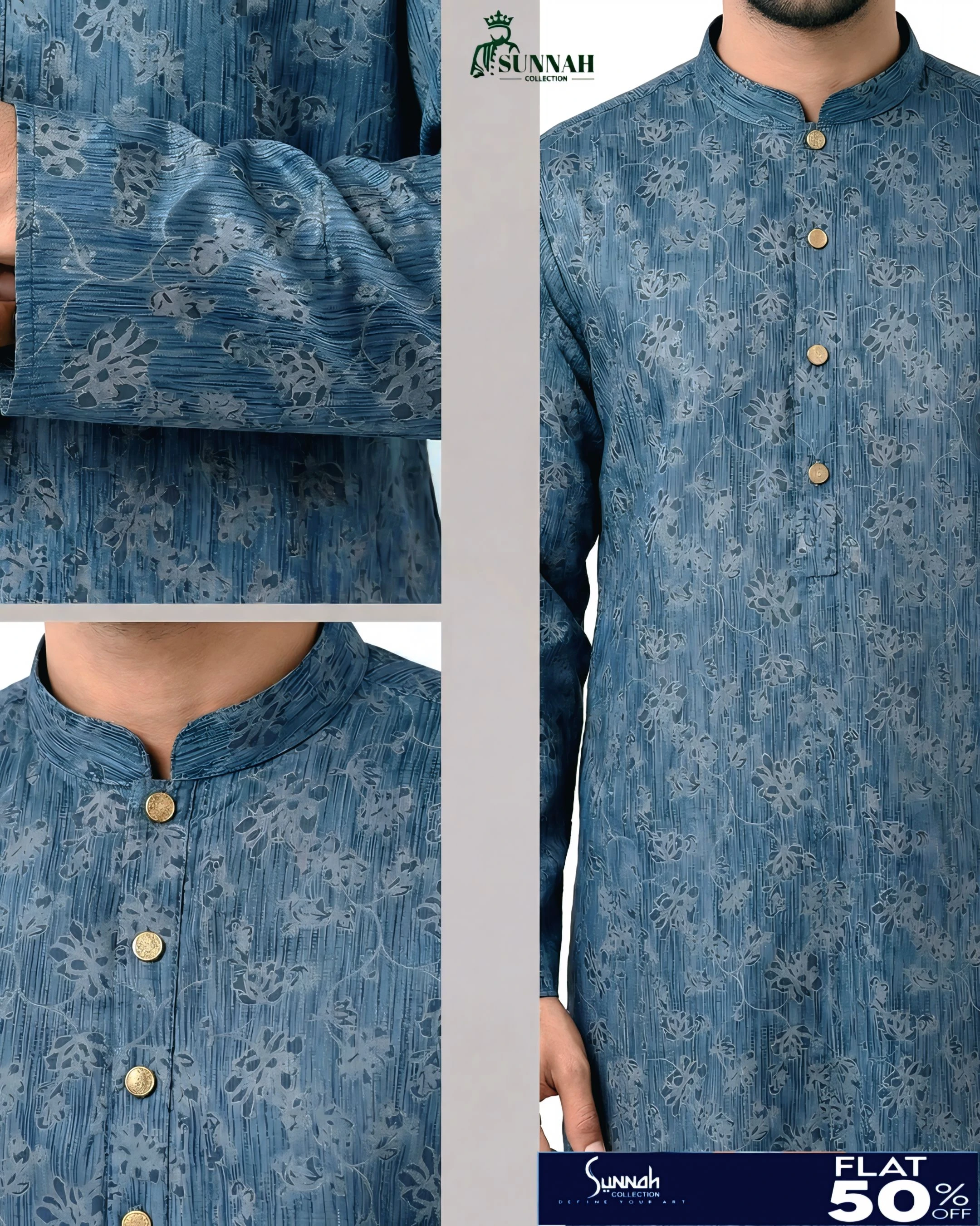 পাকিস্তানি ব্যাম্ব কটন ফেব্রিক্স-T-05